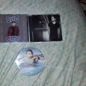 Luke combsCD/Luke Bryan CD/ DJ Khaled CD